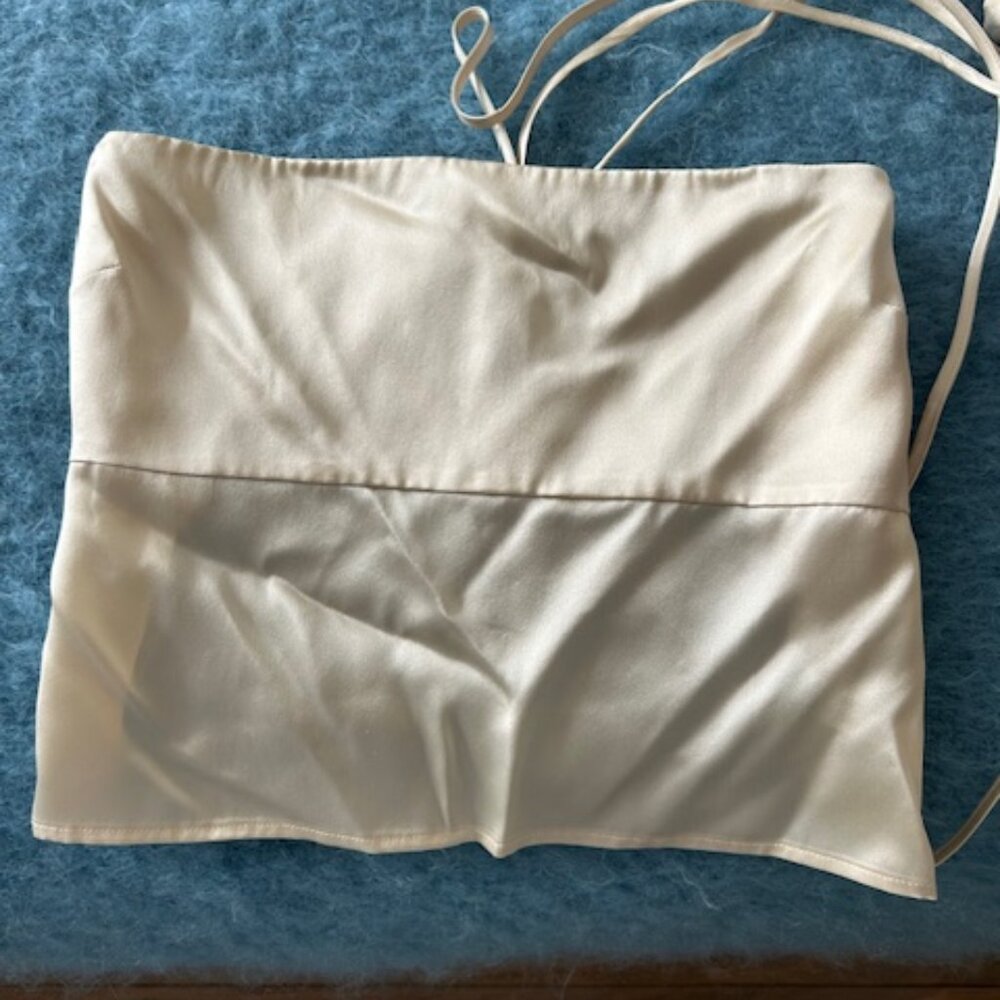 Reformation Whitney Silk Top